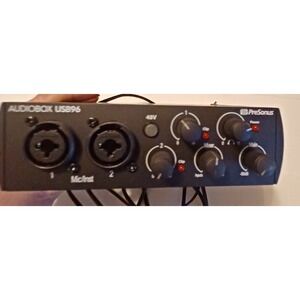 PreSonus AUDIOBOX 2-Channel MIDI Recording Interface